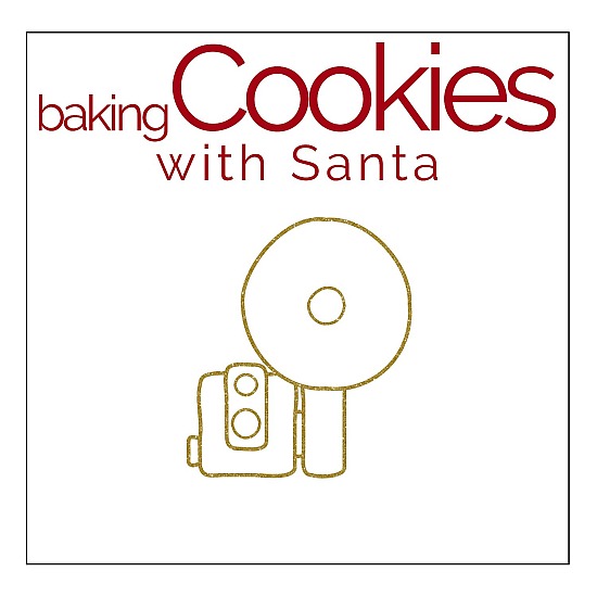 Baking Cookies With Santa